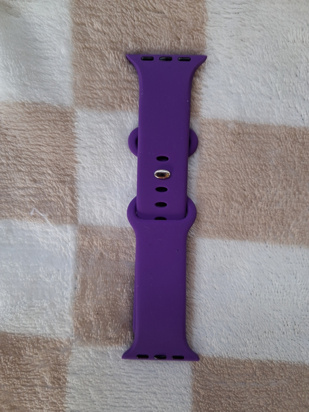 Purple Silicone Smartwatch Band
